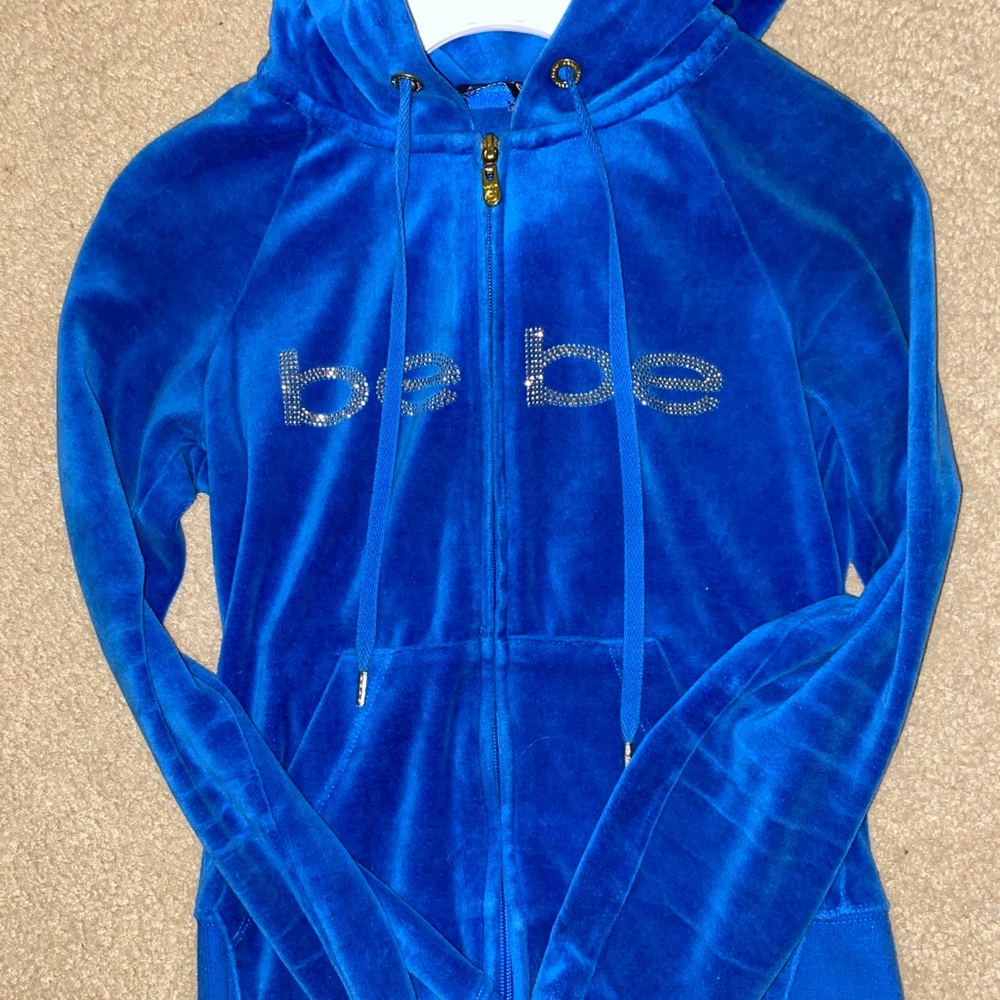 Royal blue Bebe hoodie